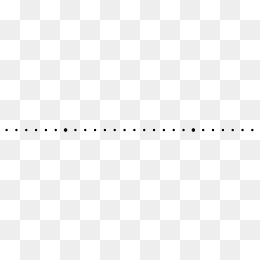黑色大小不一的点的虚线,免抠元素