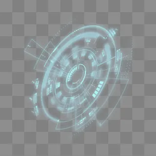 科技PSD透明底,免抠元素