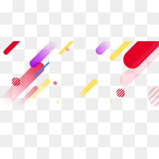 五彩色线条,免抠元素