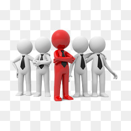 3D概念团队小人,免抠元素