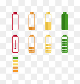 不同的电池电量展示