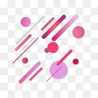 618几何科技渐变装饰矢量,免抠元素