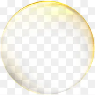 金色大气气泡效果元素,免抠元素