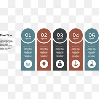 矢量手绘PPT标签