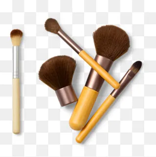 彩妆美容化妆刷粉底刷素材,免抠元素