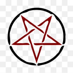 红色五角星,免抠元素