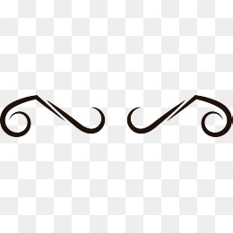 愤怒的眉毛,免抠元素