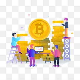 创意卡通金融交易迷你人物,免抠元素