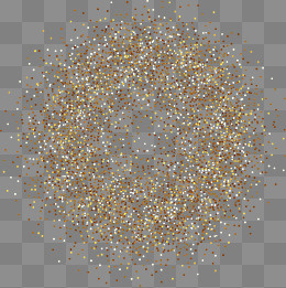 粉末矢量卡通风格金粉,免抠元素(2000*2000px)ai矢量模版下载