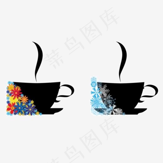创意绘图咖啡杯