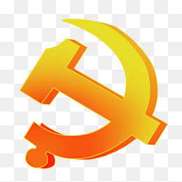 党建党徽党徽宣言插画