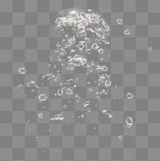 唯美漂浮气泡元素,免抠元素