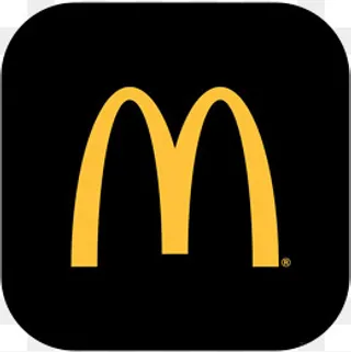 手机麦当劳应用图标,免抠元素