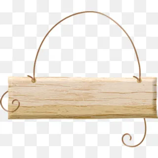 水彩木牌,免抠元素