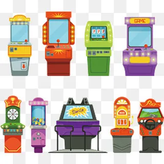 各种各样的游戏机