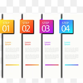 PPT矢量类目标签素材,免抠元素