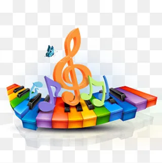 创意钢琴音乐会,免抠元素