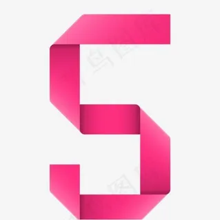 折纸数字,免抠元素艺术字