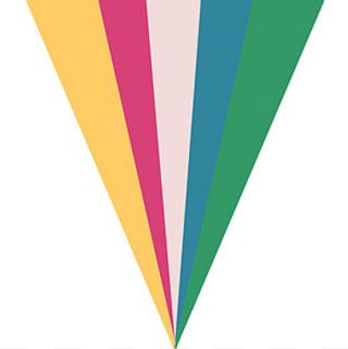 彩色三角分类图