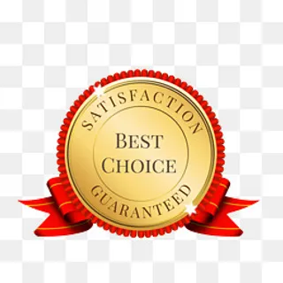 矢量金色红彩带勋章PNG图片,免抠元素