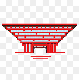 上海世博标志建筑,免抠元素(2000*2000px)ai矢量模版下载