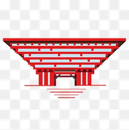 上海世博标志建筑,免抠元素(2000*2000px)ai矢量模版下载