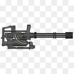 矢量机关枪,免抠元素