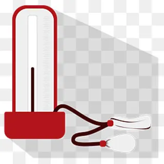 量血压用的卡通血压计