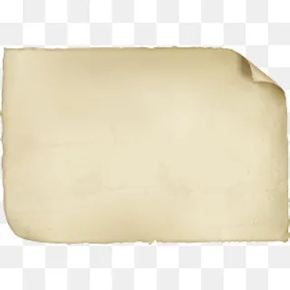 黄色复古牛皮纸,免抠元素