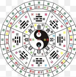 太极八卦星占卜免费下载,免抠元素(650*649px)psd模版下载