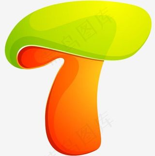 3D立体字母T设计