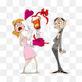 卡通矢量愚人节恶作剧男人,免抠元素