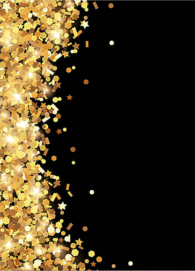 金色发光平面背景背景图片素材,背景元素