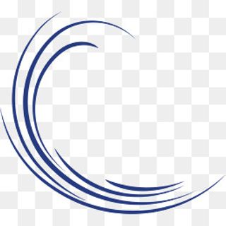 蓝色海浪线,免抠元素