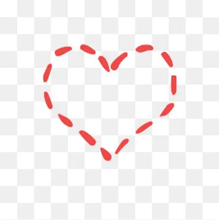 手绘心形框PNG下载