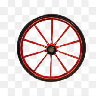 老爷车车轮,免抠元素