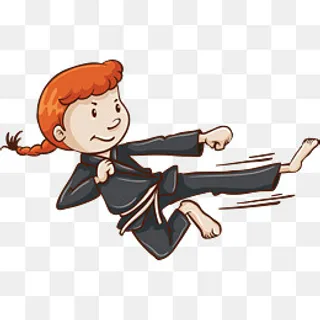 少年跆拳道学校招生,免抠元素