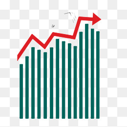 招聘季企业发展走势图,免抠元素