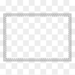 灰色底纹合格证花边,免抠元素