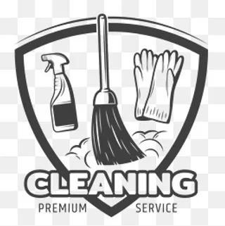 创意手套拖把清洁工具洁具用品标,免抠元素