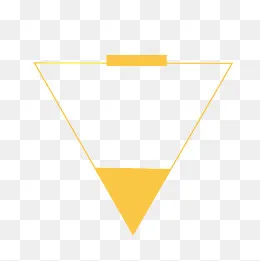 倒立三角形边框装饰,免抠元素(2000*2000px)psd模版下载