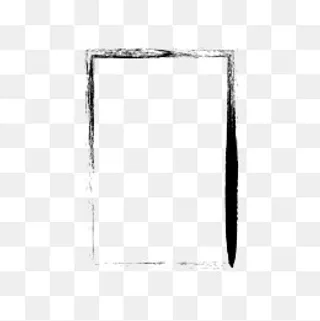 黑色长方形相框