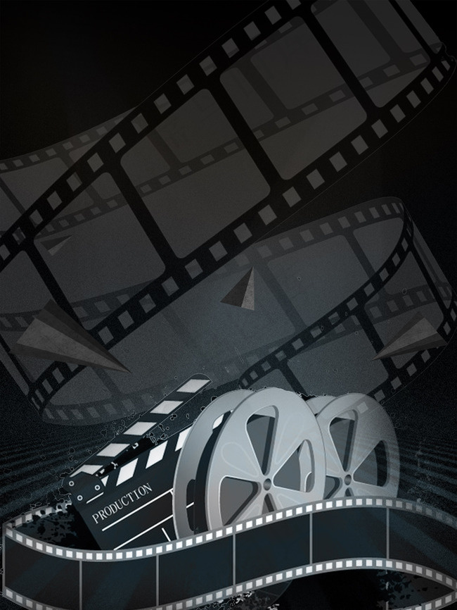 黑色商务广告唱片放映电影背景素材背景图片素材,背景元素