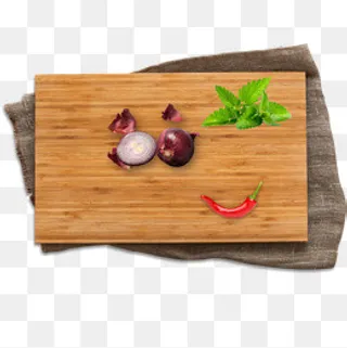 产品实物案板洋葱薄荷辣椒,免抠元素