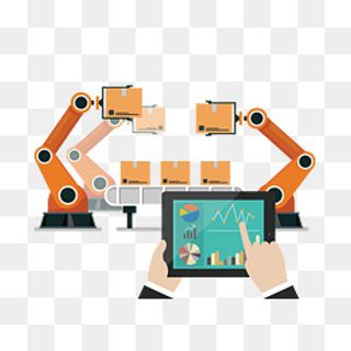 电脑控制的机械臂