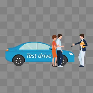 试驾的免抠素材免抠