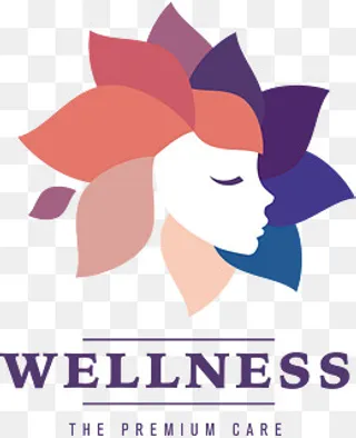 花瓣美容logo设计