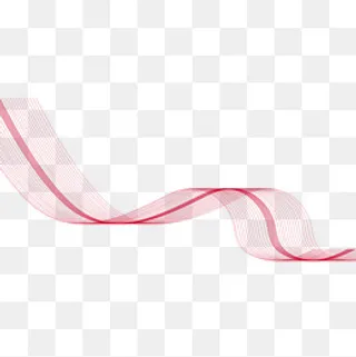 线条不规则图形红色美感,免抠元素