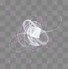 紫色梦幻星空炫光元素,免抠元素(2000*2000px)psd模版下载
