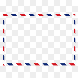 传统横板信封边框